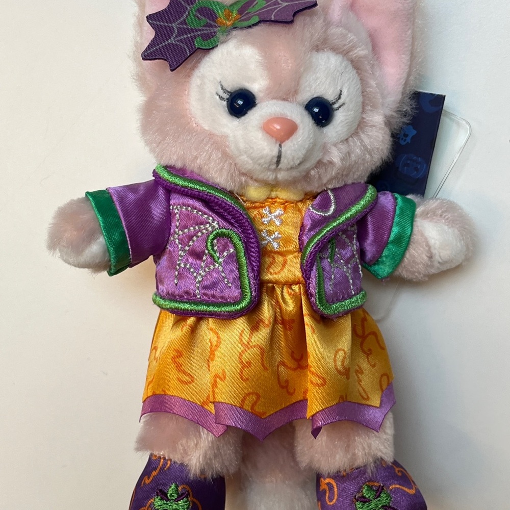 Disney LIMITED EDITION Lina Bell Halloween Plush Bag Charm NWT